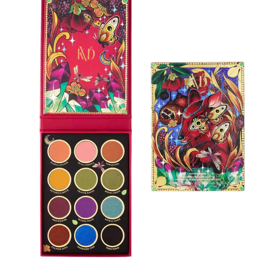 NEW KVD moon garden vegan eyeshadow palette